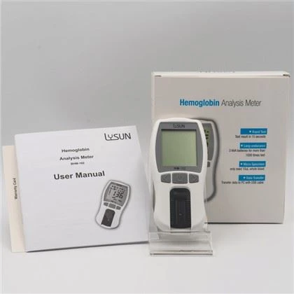 LYSUN High Quality POCT Analyzer Home Care Clinical Hæmoglobin Meter