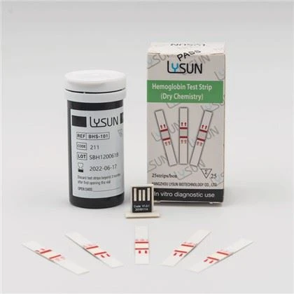 Lysun Professional Machine Hæmoglobinanalyse Digital Meter