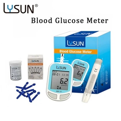 Lysun Safe Glucometer Medicinsk Udstyr Glucometer Test Strips Glucometer Salg Made In China