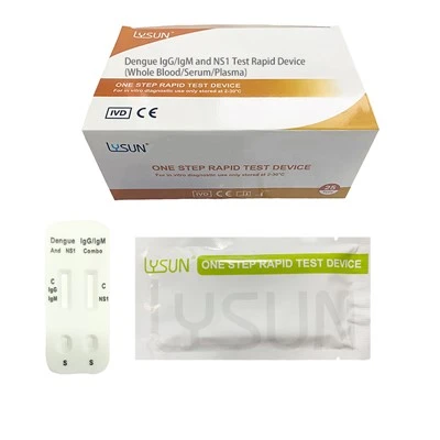 Lysun Dengue IgG/IgM og NS1 Combo Rapid Test Self-Test Deg-W21