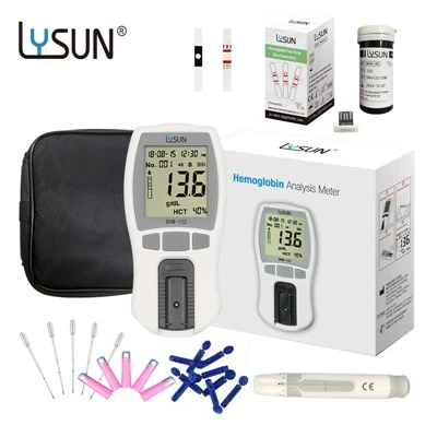 Lysun Portable BHM-102 hæmoglobinanalysatormåler hæmoglobintestmaskine