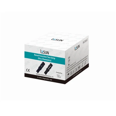 Triple-in-one multi-funktion kreatinin, urinsyre, urinstofstrimler nyrefunktionsanalyse strip RFS